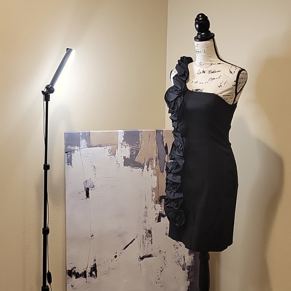 One shoulder Little Black Dress